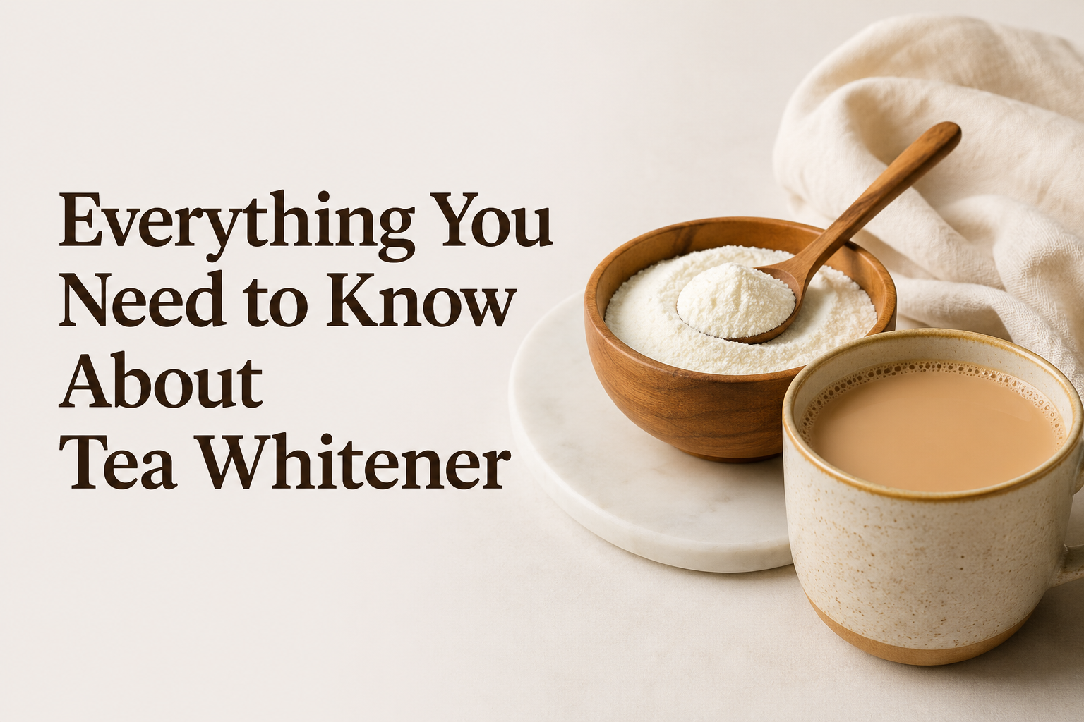 Everything You Need to Know About Tea Whitener