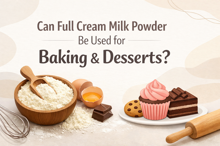 Can Full Cream Milk Powder Be Used for Baking & Desserts?