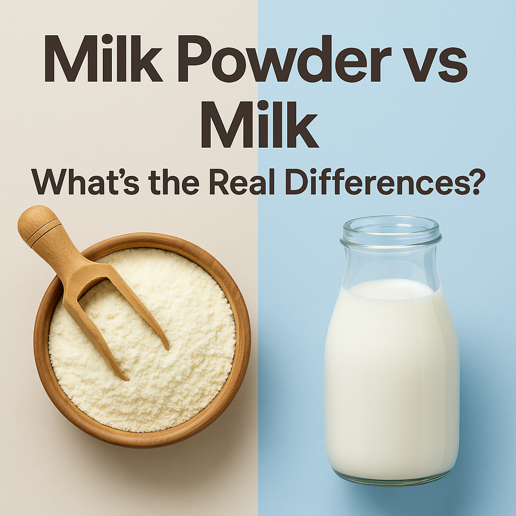 Milk Powder vs Milk: What’s the Real Difference?