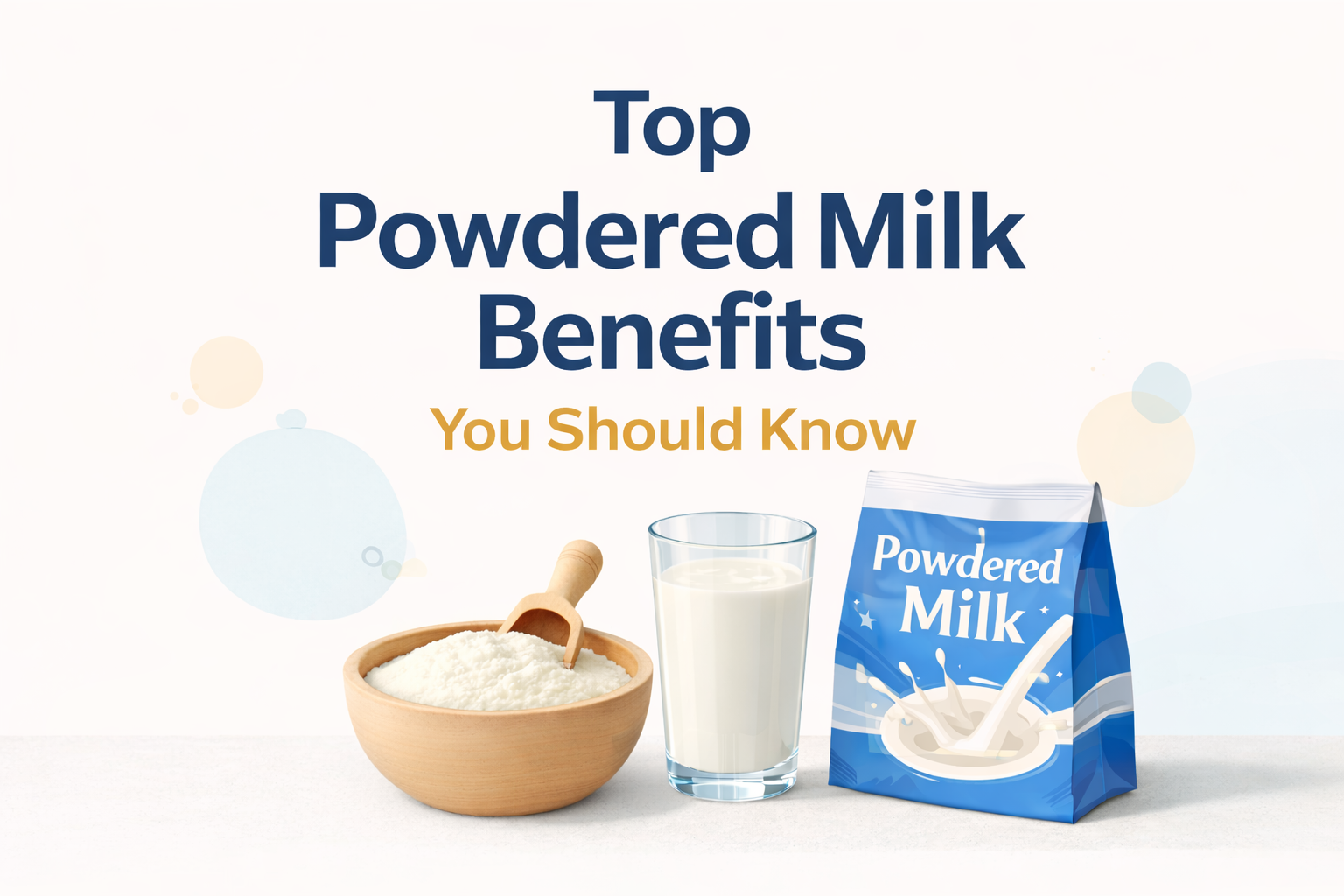 Top Powdered Milk Benefits You Should Know