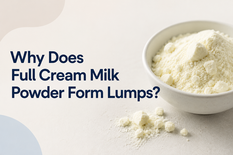 Why Does Full Cream Milk Powder Form Lumps?